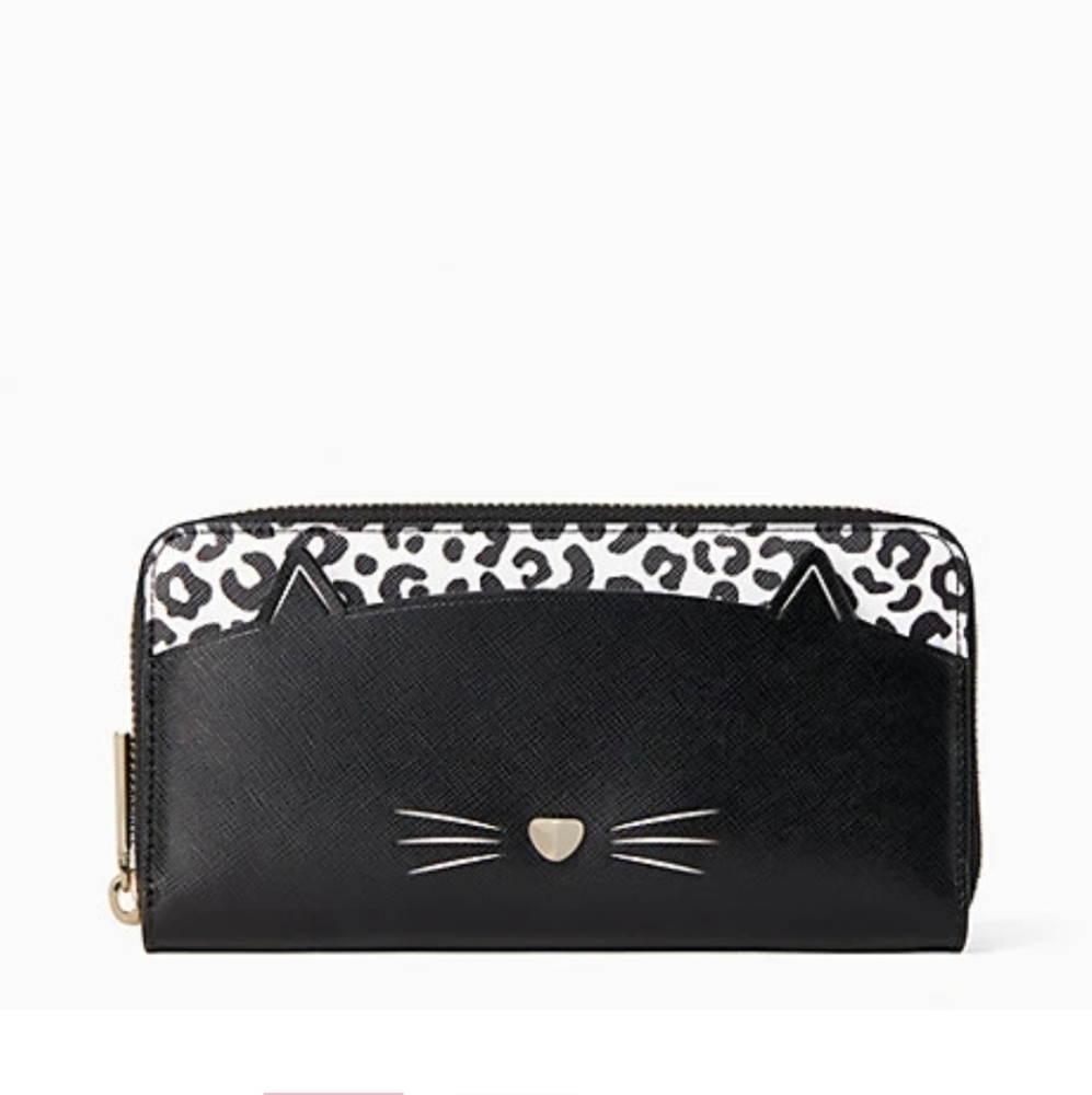 ♠️ Kate Spade Meow Large Wallet